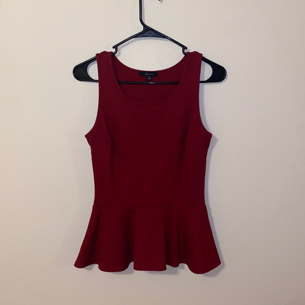 Soprano peplum blouse